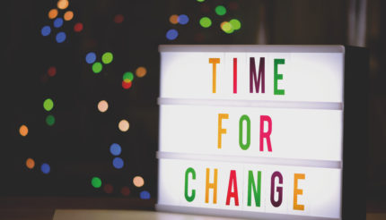 time for change lamp