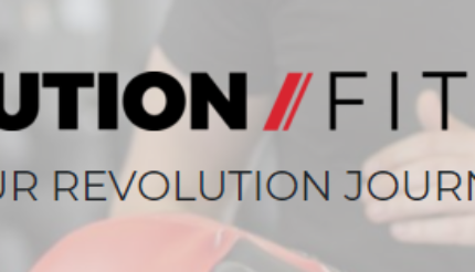 revolution fitness call to action banner